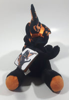 Sears Exclusive Blackjack Halloween Black Cat 7 1/2" Long Toy Stuffed Plush Animal New with Tags