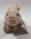 Sears Bayley & Barley Light Brown Bunny Rabbit 7" Long Toy Stuffed Animal Plush New with Tags