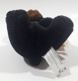 The Stuffed Animal House Maplefoot Babies Molasses Black Bear 4 1/2" Tall Toy Stuffed Animal Plush New with Tags