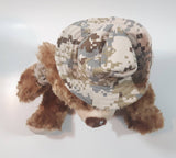 Creature Comfort Plush Toys Brown Teddy Bear Canadian Army Solider Support Our Troops 8" Tall Toy Stuffed Plush Animal with Lapel Pin on Chest and Hat