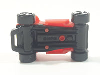 Kinder Surprise MPG #11 Orange and Green Plastic Snap Together Toy Race Car Vehicle