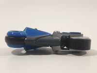Kinder Surprise Justice League MPG DE115 Blue and Grey Plastic Snap Together Toy Motor Cycle Vehicle