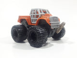 2011 McDonald's Tonka Garage Monster Truck Orange Plastic Die Cast Toy Car Vehicle with Winch