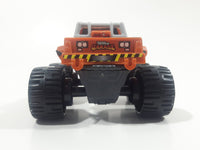 2011 McDonald's Tonka Garage Monster Truck Orange Plastic Die Cast Toy Car Vehicle with Winch