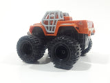 2011 McDonald's Tonka Garage Monster Truck Orange Plastic Die Cast Toy Car Vehicle with Winch