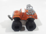 2011 McDonald's Tonka Garage Monster Truck Orange Plastic Die Cast Toy Car Vehicle with Winch