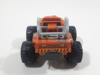 2011 McDonald's Tonka Garage Monster Truck Orange Plastic Die Cast Toy Car Vehicle with Winch