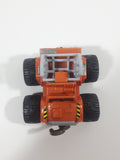 2011 McDonald's Tonka Garage Monster Truck Orange Plastic Die Cast Toy Car Vehicle with Winch