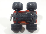 2011 McDonald's Tonka Garage Monster Truck Orange Plastic Die Cast Toy Car Vehicle with Winch