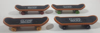 2010 McDonald's LFL Star Wars Clone Wars 3 3/4" Long Fingerboard Skateboards Toys Lot of 4
