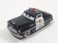 Disney Pixar Cars '49 Merc Police Sheriff Cop Car Black and White Die Cast Toy Car Vehicle