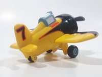 2005 Maisto Tonka Hasbro Lil Chuck & Friends LCA-07 Yellow Die Cast Toy Airplane