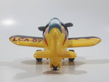 2005 Maisto Tonka Hasbro Lil Chuck & Friends LCA-07 Yellow Die Cast Toy Airplane