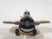 2005 Maisto Tonka Hasbro Lil Chuck & Friends LCA-07 Yellow Die Cast Toy Airplane