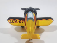 2005 Maisto Tonka Hasbro Lil Chuck & Friends LCA-07 Yellow Die Cast Toy Airplane