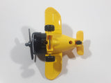 2005 Maisto Tonka Hasbro Lil Chuck & Friends LCA-07 Yellow Die Cast Toy Airplane