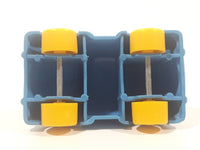 Rare 1980s Lars Kjellme AB Sweden Volkswagen Beetle Blue Plastic Die Cast Toy Car Vehicle