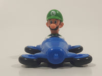 2014 McDonald's Nintendo Switch Mario Kart 8 Deluxe Luigi Blue Plastic Toy Car Vehicle