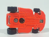 2001 Hot Wheels Go Kart #6 Neon Orange Die Cast Toy Car Vehicle