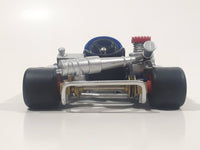 Unknown Brand Mogoya Super Uni #8 Blue Go Kart Die Cast Toy Race Car Vehicle 5" Long