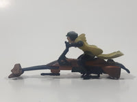 2005 GTI Galoob Micro Machines LFL Star Wars Luke's Speeder Bike Die Cast Toy Race Car Vehicle
