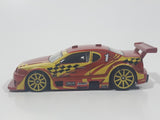 2008 Hot Wheels Amazoom Orange Yellow Die Cast Toy Car Vehicle