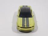 2007 Matchbox MBX Metal Ford Mustang GT Concept Fluorescent Yellow Metallic Lime Green Die Cast Toy Car Vehicle