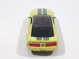 2007 Matchbox MBX Metal Ford Mustang GT Concept Fluorescent Yellow Metallic Lime Green Die Cast Toy Car Vehicle