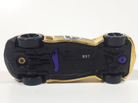 2009 Hot Wheels Track Stars Covelight Gold Chrome #09 Die Cast Toy Car Vehicle