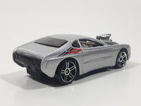 2007 Hot Wheels Code Car Overbored Chev 454 Metalflake Silver Diecast Toy Car Vehicle