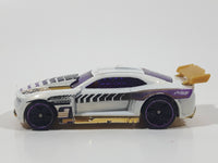 2012 Hot Wheels Code Car Overbored Chev 454 White Diecast Toy Car Vehicle
