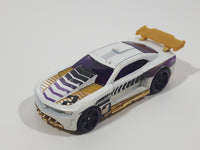 2012 Hot Wheels Code Car Overbored Chev 454 White Diecast Toy Car Vehicle