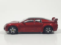 Motor Max No. 6047 Pontiac Rageous Dark Red 1/64 Scale Die Cast Toy Car Vehicle