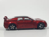 Motor Max No. 6047 Pontiac Rageous Dark Red 1/64 Scale Die Cast Toy Car Vehicle