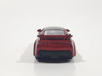 Motor Max No. 6047 Pontiac Rageous Dark Red 1/64 Scale Die Cast Toy Car Vehicle