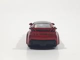 Motor Max No. 6047 Pontiac Rageous Dark Red 1/64 Scale Die Cast Toy Car Vehicle