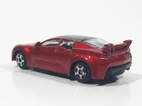 Motor Max No. 6047 Pontiac Rageous Dark Red 1/64 Scale Die Cast Toy Car Vehicle