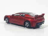 Motor Max No. 6047 Pontiac Rageous Dark Red 1/64 Scale Die Cast Toy Car Vehicle