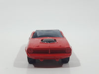 2010 Hot Wheels Mopar Mania Plymouth Barracuda Convertible Red Die Cast Toy Muscle Car Vehicle