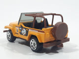 2006 Matchbox Monster Series Jeep Wrangler Yellow Die Cast Toy Car Vehicle