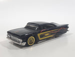 2002 Hot Wheels Pavement Pounders '59 Chevrolet Impala Black Die Cast Toy Low Rider Car Vehicle