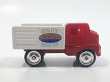 1998 Maisto Tonka Toys Hasbro Farm Truck Tonker Toys Utility Hauler Red White Die Cast Toy Car Vehicle