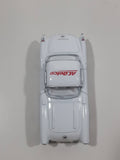 Kinsmart 1957 Chevrolet Corvette AC Delco White Pull Back Die Cast Toy Car Vehicle
