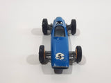 Vintage Lesney Matchbox Series No. 52 B.R.M. #5 Blue Die Cast Toy Race Car Vehicle Made in England