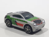Mega Bloks Streetz Grey #4 Miniature Plastic Die Cast Toy Car Vehicle