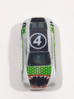 Mega Bloks Streetz Grey #4 Miniature Plastic Die Cast Toy Car Vehicle