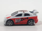 Mega Bloks Streetz Red and White Miniature Plastic Die Cast Toy Car Vehicle