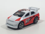 Mega Bloks Streetz Red and White Miniature Plastic Die Cast Toy Car Vehicle