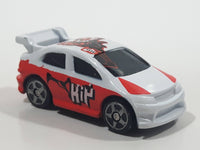 Mega Bloks Streetz Red and White Miniature Plastic Die Cast Toy Car Vehicle