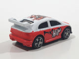 Mega Bloks Streetz Red and White Miniature Plastic Die Cast Toy Car Vehicle